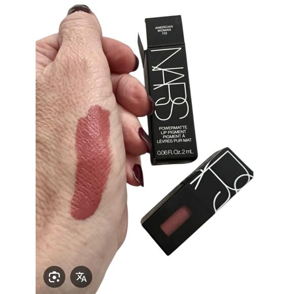 Nars Powermatte Lip Pigment in American Woman 112 Deluxe Sample Size 0.06 FL.OZ - Picture 5 of 8